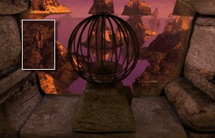 The mystical figure easter egg