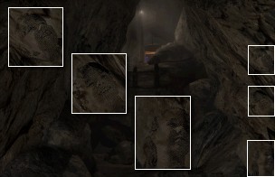 Children in passage easter egg