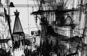 The wireframe jungle easter egg